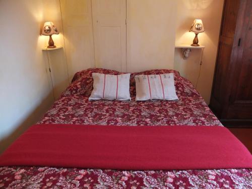 Arles Bienvenue客房内的一张或多张床位