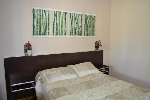 Cabañas Puerto Trinidad客房内的一张或多张床位