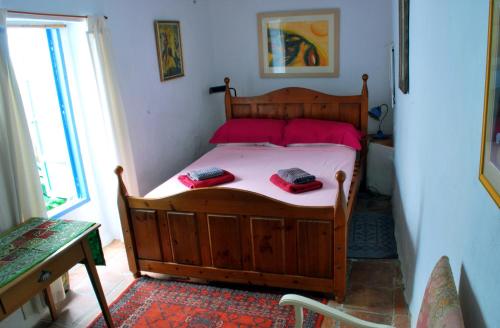 Casa La Piedra客房内的一张或多张床位