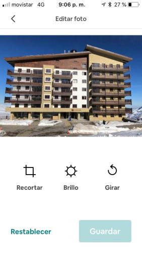 Valle Nevado Ski Resort Apartament平面图