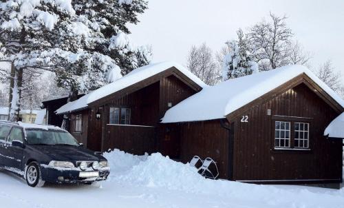 冬天的贝托斯托兰山林小屋