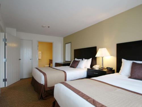 瓦尔多斯塔酒店及套房客房内的一张或多张床位