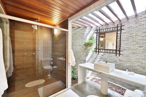 Pousada Sitio da Prainha的一间浴室