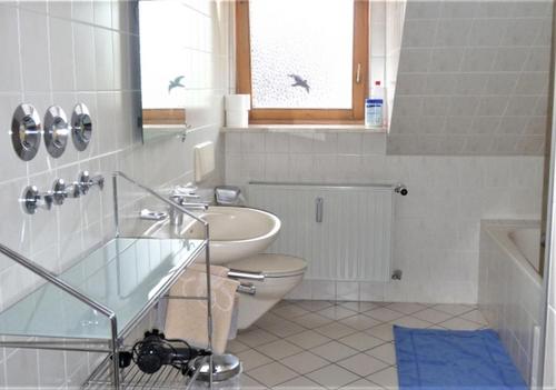 Gästehaus Reischmann的一间浴室