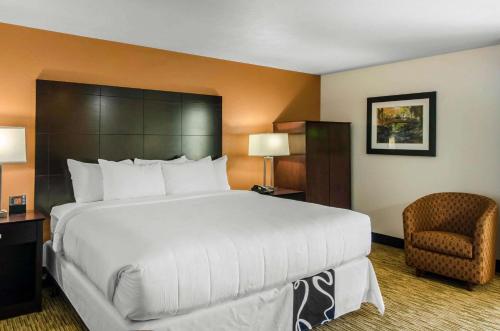 Comfort Inn & Suites客房内的一张或多张床位
