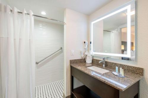 Clarion Inn & Suites Kissimmee-Lake Buena Vista South的一间浴室