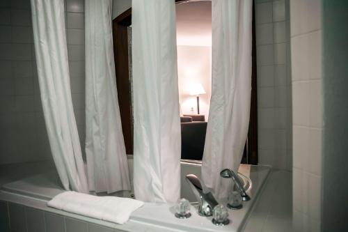 耶米特斯堡司丽普套房酒店的一间浴室
