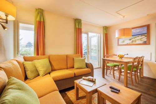 Center Parcs Port Zélande beach的休息区