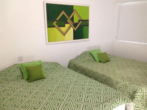 HOTEL CANARIUS DE GRAVATA - Flat客房内的一张或多张床位