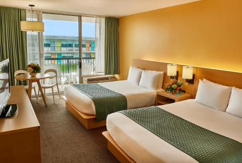 普洛海港大酒店客房内的一张或多张床位
