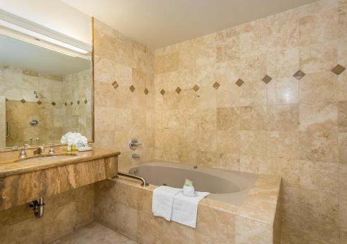 莫斯托兰汀酒店的一间浴室