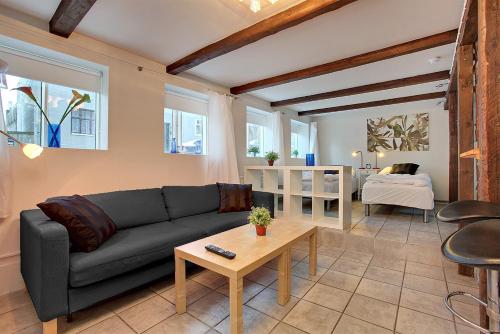 阿尔弗雷德酒店式公寓的休息区