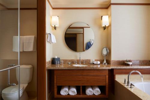 西雅图泛太平洋酒店的一间浴室