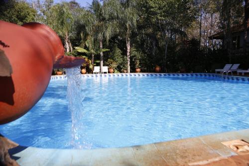 伊瓜苏港La Cautiva Iguazú Hotel的饮水者