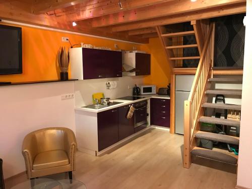 Apartment-Sauerland的厨房或小厨房