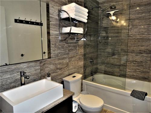 TVHR - 市中心豪华公寓 的一间浴室