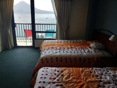 帕纳哈切尔Sky view Atitlán lake suites ,una inmejorable vista apto privado dentro del lujoso hotel的相册照片