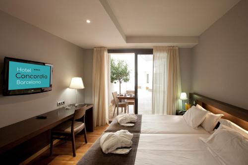 巴塞罗那Hotel Concordia Barcelona的相册照片