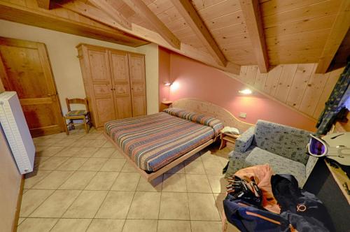 Rosengarden Alpine Residence客房内的一张或多张床位