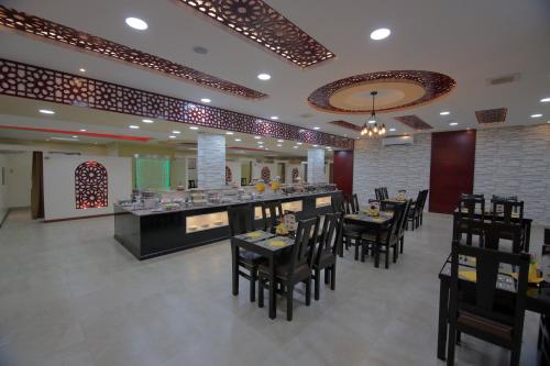 Oasis Najran Hotel餐厅或其他用餐的地方