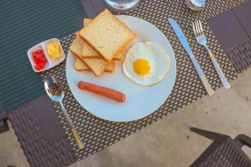 Dravida Hotel提供给客人的早餐选择