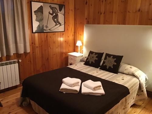 Prat des Artigues客房内的一张或多张床位