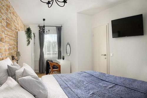 L&L Leisure Apartments Plitvice客房内的一张或多张床位