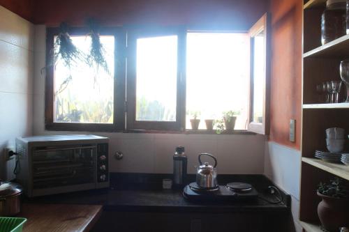 La Rueca的厨房或小厨房