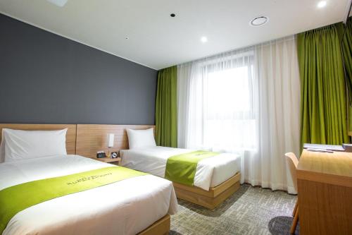 库雷塔克索因萨东酒店客房内的一张或多张床位