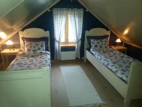 Skjerping gård客房内的一张或多张床位