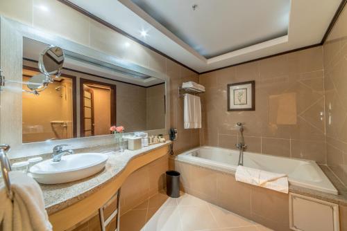 霍德帕花园酒店的一间浴室