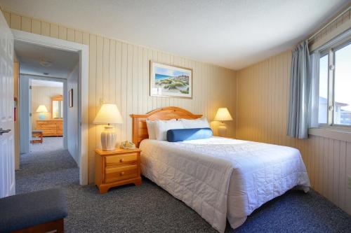 外滩群岛海滩俱乐部酒店客房内的一张或多张床位
