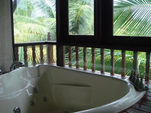 木达拉海滩别墅Spa度假酒店的一间浴室