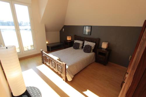 Loire Terrasse客房内的一张或多张床位