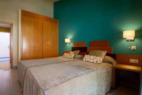 莫干山谷温馨公寓客房内的一张或多张床位