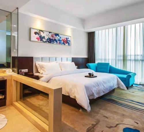 锦江都城长沙五一广场酒店客房内的一张或多张床位