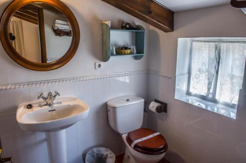 Hotel Rural Biniarroca - Adults Only的一间浴室