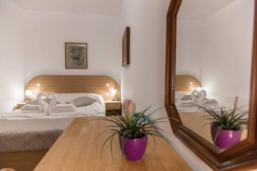 Pensiunea San Gennaro客房内的一张或多张床位