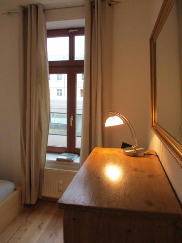维斯马Kleine Altstadt-Wohnung mit Terrasse的相册照片