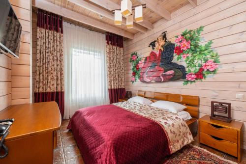 Brech Resort&Spa客房内的一张或多张床位