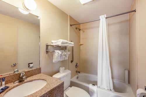红地毯酒店 - 斯坦福德的一间浴室