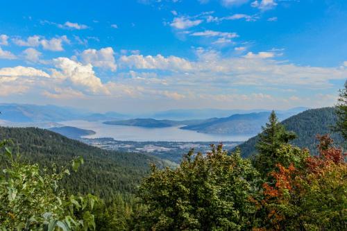 山景或在公寓看到的山景