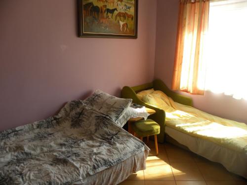 Stajnia Grazyny Mikorowo 46客房内的一张或多张床位
