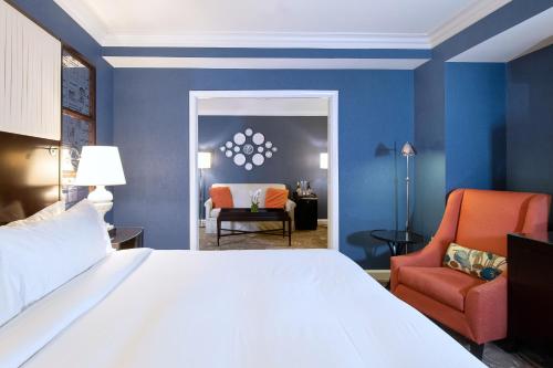 Hamilton Hotel - Washington DC客房内的一张或多张床位