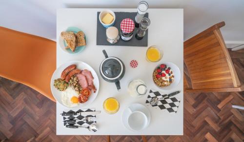 Ty Ffynnon B&B提供给客人的早餐选择