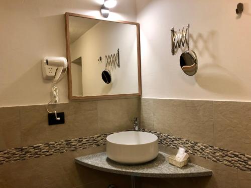 Hotel Piccolo Chalet的一间浴室
