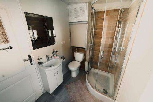 Gór-SKI Apartament的一间浴室