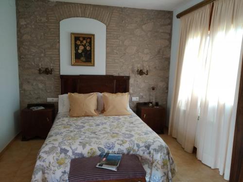 Mas Horta Prim客房内的一张或多张床位