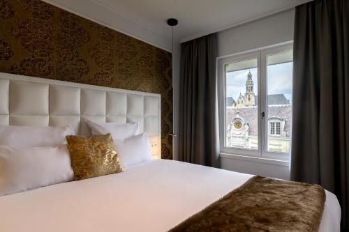 鲁本斯大广场酒店客房内的一张或多张床位