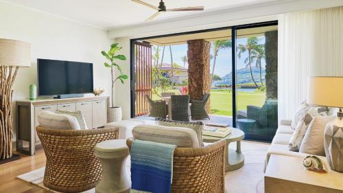 Timbers Kauai Ocean Club & Residences的休息区